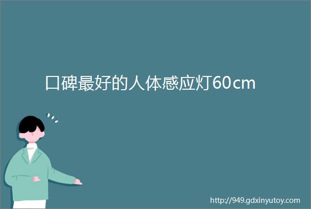 口碑最好的人体感应灯60cm